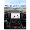 OSSURET 2Din Android 13 lettore multimediale per auto per Fiat Ducato 3 per Citroen Jumper 2 per Peugeot Boxer 2 Navi GPS Carplay SWC 360 fotocamera