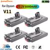 powtree Batteria SV14 V11 da 25,2 V 6,0 Ah per aspirapolvere Dyson Batteria agli ioni di litio modello V11, Absolute SV14 970145 -02 Versione con fibbia