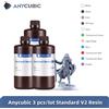 ANYCUBIC 3kg ANYCUBIC 405nm Resina standard UV V2 per stampante 3D Photon Materiale di stampa Mono X Materiale di stampa in resina sensibile ai raggi UV LCD