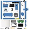 Atomstack A20 Pro Incisore laser 130W Macchina da taglio per incisione con kit di assistenza aerea F30 Pro Eu