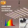 Hunta Spettro completo LED Coltiva La Luce 100W 200W AC100-277V LM281B Per Verdure Fiori Serra Pianta Tenda Lampada da Coltivazione