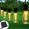 NONE Luci a stringa solari Ghirlanda da esterno Lampadine a globo a LED natalizie Lampade da fata solari per la decorazione del terrazza delle feste in giardino in campeggio