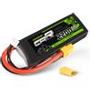 OVONIC Batteria Lipo OVONIC 2s 7.4 V 2200 mAh 50C con Connessione XT60 Compatibile con RC 1/16 o 1/14 Aereo RC Auto Barca Quadricottero