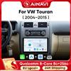 Ainavi Autoradio Per Volkswagen VW Touran 2004 2007 2009 2011 2013 2015 Wireless Carplay Android Auto Car Multimedia 4G Lettore