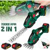 Gisam Gami 2 in 1 tagliasiepi elettrico 20000 giri/min portatile tosaerba domestico forbici da giardino utensile elettrico per Makita 18V batteria pin
