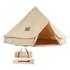 SucceBuy Tenda a campana in tela 4 stagioni Tenda da yurta da 3 m/6 m Tenda in tela per campeggio con stufa Jack Tenda traspirante può contenere fino a 4 persone