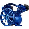 SucceBuy Testa del compressore d'aria 5.5HP/3HP 90PSI Doppio cilindro Olio lubrificato Compressore d'aria Pistone Pompa del compressore d'aria a doppio stadio