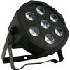 SHEHDS Spina fissa 7x12W RGBW 4in1/7X18W RGBWA + UV 6in1 Spina mobile LED Par Luce per DJ Disco Party Decorazione natalizia