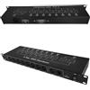 GVT Amplificatore di Segnale DMX per Luci da Palco di Alta Qualità, Controller Luci da Palco, Splitter DMX512, Distributore DMX a 8 Vie per Attrezzature da Palco