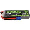 OVONIC Batteria Lipo OVONIC 3S 11.1 V 5000 mAh 50C con celle EC5 per 1/8 e 1/10 RC Auto FPV UAV RC Barca Aereo Elicottero Multirot