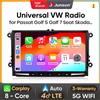 Junsun 7'' 9'' Autoradio Wireless CarPlay per Volkswagen VW Passat B6 B7 T5 Tiguan Touran GOLF 5 GOLF 6 POLO Skoda Octavia Seat Jetta Caddy Scirocco Android autoradio RDS