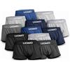 NONE Confezione da 12 boxer da uomo comodi, traspiranti e sexy, confezione risparmio da 12 unità. Cotone ed elastan per un grande comfort, colori assortiti, scegli la tua taglia. Ottima scelta di boxer