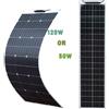 XINPUGUANG Modulo Solare Monocristallino 50W 120W 12V Pannello solare flessibile 18V fotovoltaico per caravan casa tetto auto camper caricabatterie di potenza (50 Watt pannello solare o 120 Watt