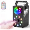 U'King 700W Macchina del fumo Telecomando senza fili Effetto Fogger 3in1 LED RGB Luce da palcoscenico Macchina del fumo DJ Halloween Natale