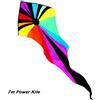 HENGDA KITE NUOVE aquiloni / aquiloni Power Rainbow Delta da 7 m con manico e linea di buon volo