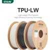 ESUN Filamento TPU ESUN per stampanti 3D, 1.75mm, 0.75KG, leggero, per Bambu Lab, materiale TPU-LW per modelli 3D in schiuma.