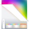 Oraymin Plafoniera a LED 100x25cm 30W, Dimmerabile con Telecomando, Retroilluminazione RGB, 3000K-6500K per Soggiorno, Ufficio, Ecc.