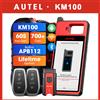 Autel MaxiIM KM100 KM100E Kit generatore di chiavi universale Aggiornamento gratuito a vita AutoVIN Tutte le chiavi perse PK IM508S APB112 integrato