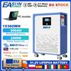 Powgrow EASUN 300AH 200AH 100AH LiFePO4 Batteria 48V Batteria Powerwall 5KWH 15KWH Batteria al litio ferro 6000+ Ciclo PUÒ RS485 BMS Stock UE