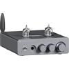 Fosi Audio T20X MKII TPA3255 300W Bluetooth Amplificatore valvolare Classe D Amplificatore di potenza stereo integrato per altoparlanti Home Theater