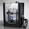 YOOPAI Box per stampante 3D per Creality con termoigrometro LED, kit di ventilazione, ignifugo, antipolvere, a temperatura costante