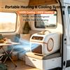 NONE Aspligo 6000BTU Tenda da esterno Condizionatore d'aria da campeggio portatile 110V 220V per camera da letto Riposo Lavoro Viaggi all'aperto