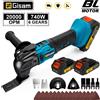 Gisam Gisha 20000OPM Brushless Oscillante Multi Strumenti Funzione Strumento 6Gears Sega Elettrica Trimmer Pala per Makita 18V Batteria Spille