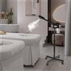 Bymaocar Vaporizzatore per il viso da 800 W, sauna facciale regolabile in altezza, spruzzatore per il trattamento del viso SPA, umidificatore a vapore con ozono 750 ml
