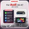 BONROAD Wireless CarPlay Android Auto Interface Adapter Box per Audi A6 A7 2012-2018 Mirror Link navigazione GPS Bluetooth