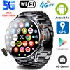 BAOAIQI 8GB + 128GB di RAM 5G/4G Smart Watch 1.95 pollici AMOLED 1880mah Batteria 500W Fotocamera GPS WIFI Google APP Scarica Smartwatch Android 9.0