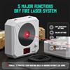 NONE Puntuación elettronica a induzione a infrarossi Bersaglio laser Pratica di tiro sensibile ai colori con effetti sonori Attrezzatura giocattolo per l'addestramento