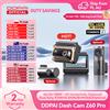 ddpai Dash Cam DDPAI 4K Z60 Pro HDR con Supporto per Telecamera Anteriore e Posteriore, Sensore SONY STARVIS2 678, Wi-Fi 5GHz, GPS, ADAS, DVR Auto 4G