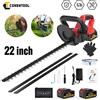 CONENTOOL Tagliasiepi Elettrico a Batteria da 22 Pollici (56cm) Portatile per Giardinaggio, Compatibile con Batteria Makita 18V