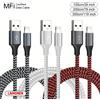 LAIHONEN Cavo certificato USB A a Lightning MFi da 1M 2M 3M per iPhone 14 13 12 11 X XR Pro Max Cavo di ricarica rapido Cavo dati per caricabatterie