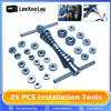 Strumento di Installazione Cuscinetti per Biciclette, Set Pressa Cuscinetti Ruote/Mozzo Bici, Strumento Pressa Asse BB per Telaio Soft Tail