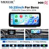 MEKEDE Autoradio Android 15 con GPS e Navigazione per Mercedes-Benz Classe C W205 GLC X253 Classe V W447, Display Infotainment, CarPlay Wireless, Android Auto, 4G, BT, DSP, Sistema Dual, Unità