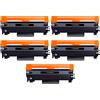 brother 5 Toner compatibili Brother TN2420 XL - CON CHIP - TN-2420 (ALTA CAPACITÀ / JUMBO) Brother MFC L2710DW
