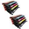 HP 8 Toner compatibili HP W2070A / W2071A / W2072A / W2073A 117A CON CHIP per HP Color Laser 150a, 150nw, 178nw, 179fnw
