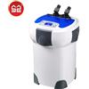 SUNSUN 1200-3000L/h SUNSUN HW-3000 Display LCD Filtro a contenitore esterno a 4 stadi con sterilizzatore UV da 9 W per acquario regolabile