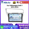 Hikity 10 "8 + 128 2Din Autoradio Per VolkVolkswagen Golf 7 2013-2018 Carplay Android Auto Navigazione GPS 4G Bluetooth Autoradio