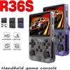 GSF Nuova Console di Gioco Retrò R36S con Schermo da 3,5 Pollici, Sistema Linux Open-Source, Console Portatile con Memoria da 128GB
