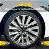LARATH 4 copricerchi dal design speciale per Tesla Model 3 Highland 2023-2026, coprimozzi da 18 pollici, stile turbina, accessori di ricambio.