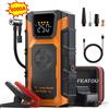 FEATOU 6000A Avviatore di emergenza per auto, pacco batteria di avviamento a ponticello portatile per motori diesel fino a gas da 8,5 litri e 7,0 litri, batteria automatica Boost da 12 V