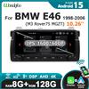 wondefoo 10.26 ''Schermo Android 15 Autoradio AUTO CarPlay bluetooth stereo Per BMW E46 M3 Rover 75 MG ZT 1998-2006 Lettore multimediale 2DIN