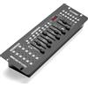 Datewink Controller Datewink DMX 512 Controller di illuminazione scenica per console DMX a 192 canali per apparecchiature di controllo DJ con luce a testa mobile Par LED