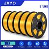 JAYO Filamento JAYO Pla Plus seta 5 rotoli Filamento stampante 3D 1 75mm 1kg No Bubble Materiali stampante 3D per materiali di stampa 3D FDM