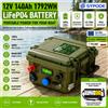 SYPOOE Batteria LiFePO4 12V 50Ah 100Ah 200Ah per Motore Elettrico da Pesca con Bluetooth BMS USB QC 6000 Cicli Pacco Batteria al Litio 12.8V