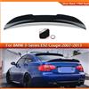 MagicKit PSM Stile Posteriore Ali di Coda Labbro PER 2007-2013 BMW E92 M3 2DR Vero Highkick Duckbill Nero Lucido Tronco Posteriore Spoiler Magickit