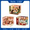 rolife Kit Casa in Miniatura Fai-da-Te Rolife Super Creator, Modello di Casa delle Bambole, Regalo Creativo di Compleanno per Adulti, Negozio di Fiori Freschi