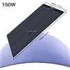 NONE Pannello solare semi flessibile PET ETFE con tecnologia Shingle da 150 W Cella solare monocristallina per sistema di ricarica batteria 12/24/36/48 V